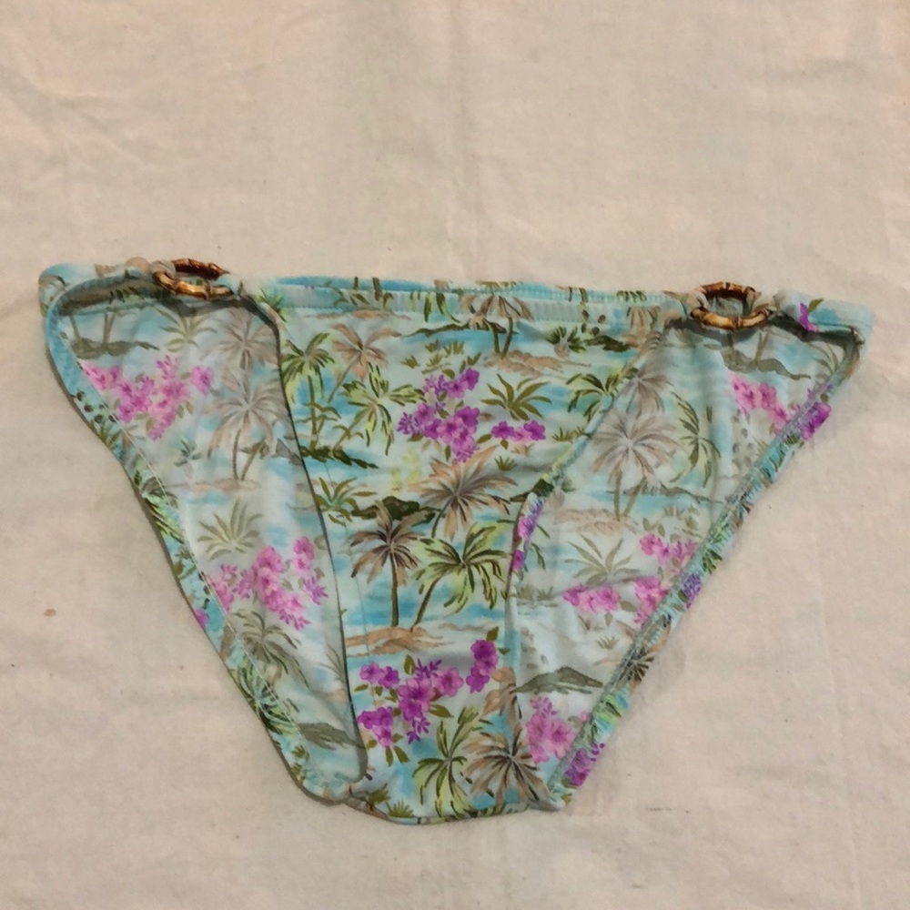 Palm bikini bottom